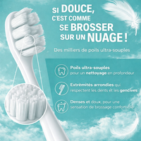 Brosse à dents poils souples