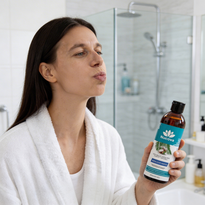 Étape 2 : Faites de l’oil pulling à l’huile de coco