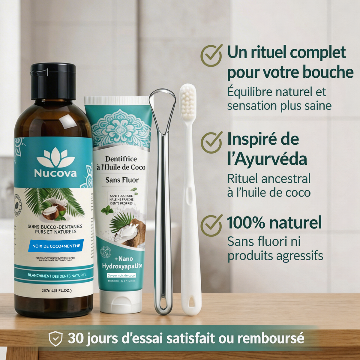 Le rituel pour une bouche plus propre naturellement