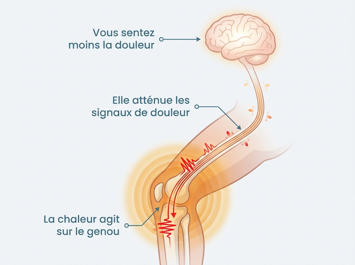 La douleur baisse