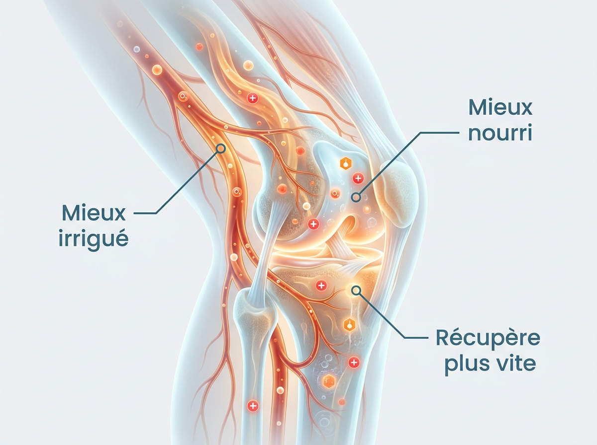 Votre genou récupère
